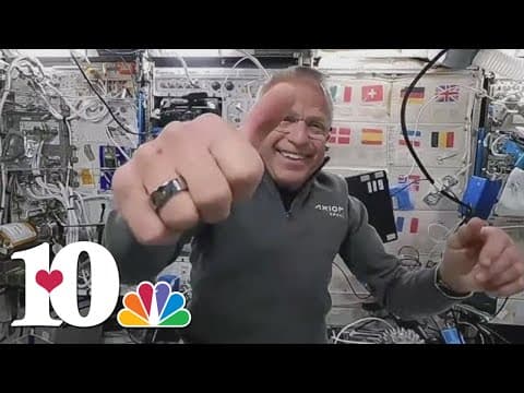 Knoxville astronaut John Shoffner visits space on private mission
