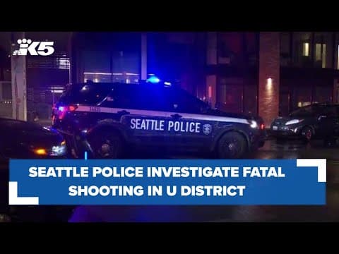 Seattle police investigate fatal shooting at University District apartment building