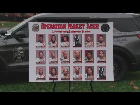 16 alleged gang members facing charges as part of yearslong investigation