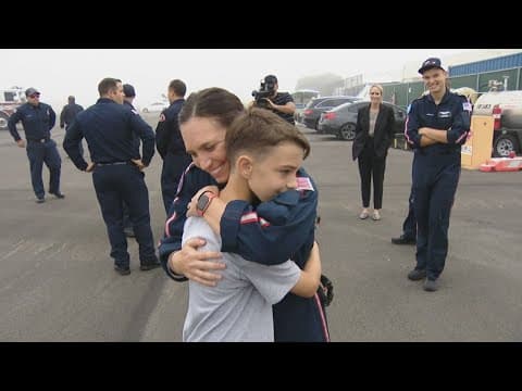 Emotional reunion between 10-year-old San Diego boy and Mercy Air flight crew who save his liFE