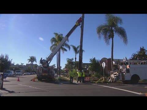 North Park is finally free of towering power lines
