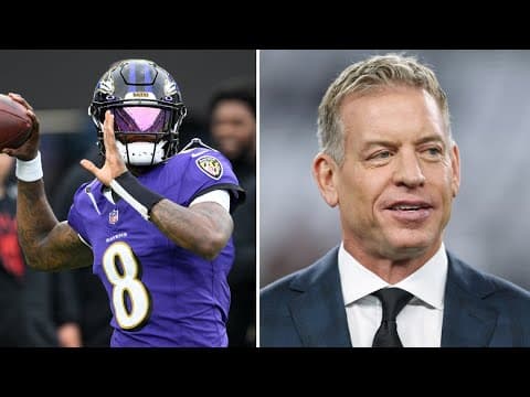 Lamar Jackson drops No. 8 trademark lawsuit against Troy Aikman