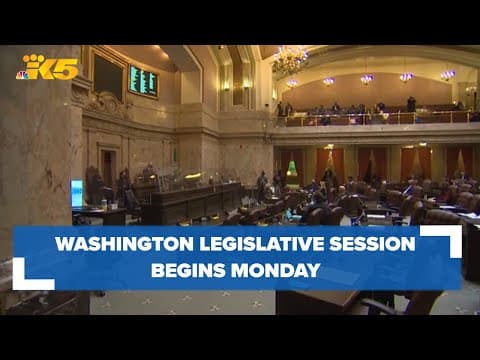Washington State legislative session set to begin with variety of priorities