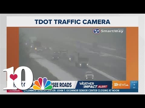 A look at East Tennessee road conditions