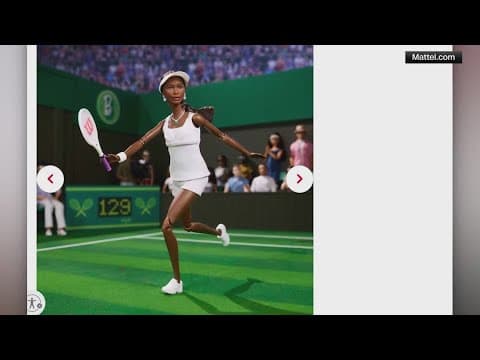 Venus Williams has another Barbie made in her image