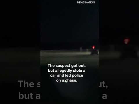 Bloomington man in custody after crash, chase