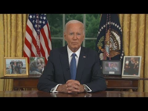 Biden addresses nation | Agenda over final 6 months in office