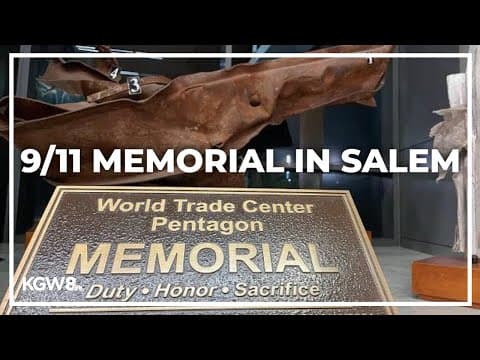 9/11 memorial at Oregon Public Safety Academy honors those killed in the attacks