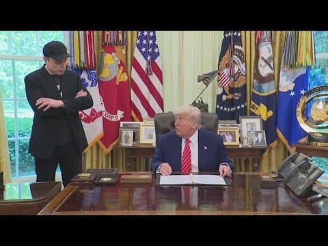 Elon Musk steps down as top advisor to President Trump