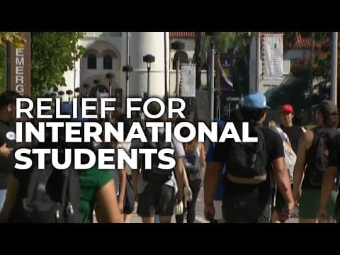 Trump administration blocked from terminating legal status of international students