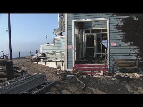 Repairs begin on damaged Oceanside Pier, 6 months after fire