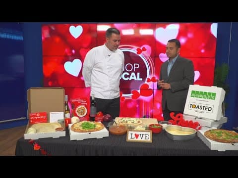 Sammy’s Valentine’s Day to-go heart-shaped pizza kits are back