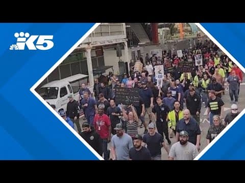 Some Boeing machinist union members preparing for strike over proposed contract