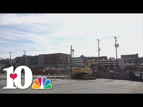 Crews prepare for Cumberland Ave. demolition, new development