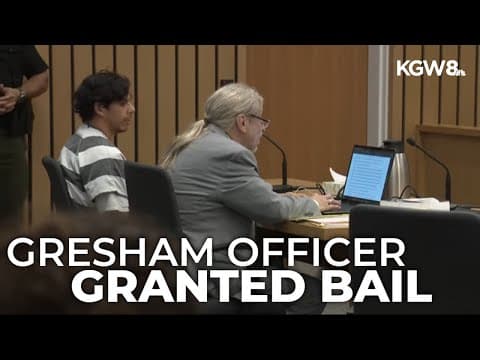 Judge grants bail to Gresham officer charged with 56 sex crimes involving minor
