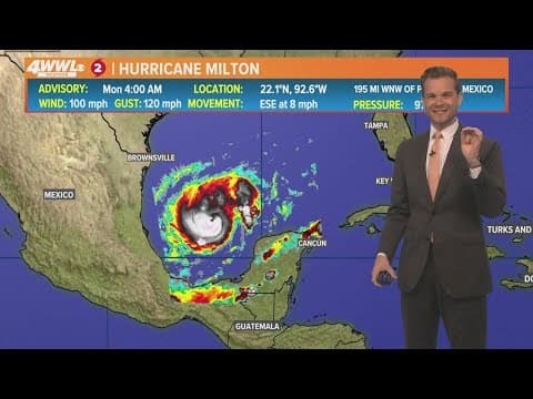 New Orleans Weather: Beautiful, sunny week; Hurricane Milton heads to Florida
