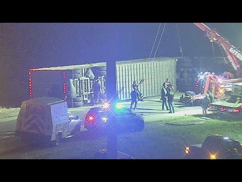 Police corral roughly 30 cows after crash in west Columbus