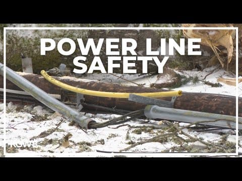 How to stay safe when there's a downed power line