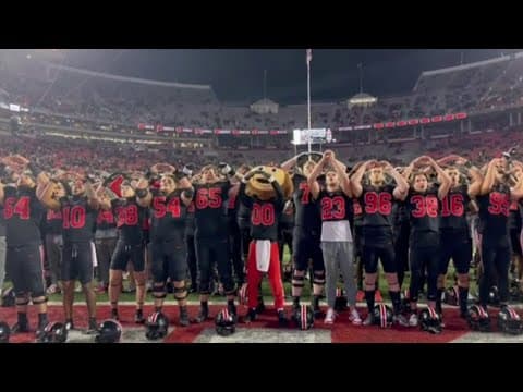 Buckeyes sing 'Carmen Ohio' after win over Wisconsin