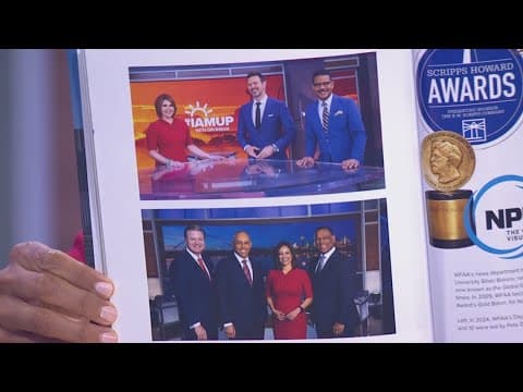 WFAA Anchor Cynthia Izaguirre makes hilarious discovery in 75th-anniversary book