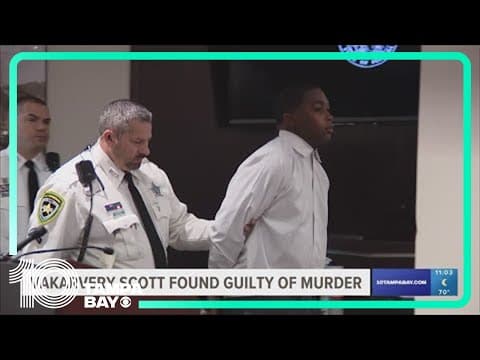 Man found guilty of murder in shooting death of Tampa nursing student