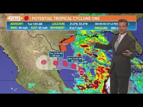 Tuesday, 5am Tropical Update: Alberto could form soon