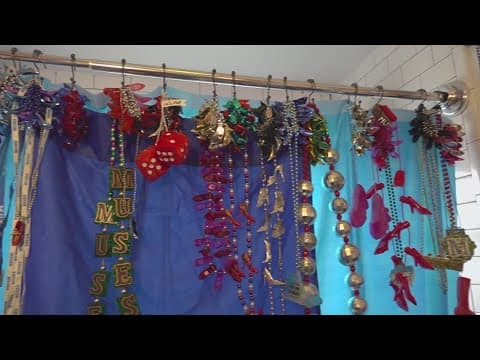 It might be the city's biggest Muses collection. And it's in a bathroom.