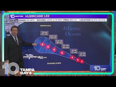 Hurricane Lee's cone: Here's how the NHC's projected path works