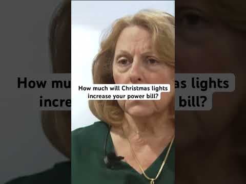 Christmas lights — in this economy? LED lights are a cheaper way to maintain the holiday aesthetic.