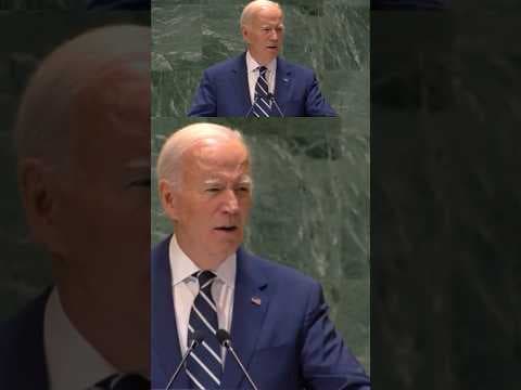 Biden uses final UN speech to note ‘some things are more important than staying in power’