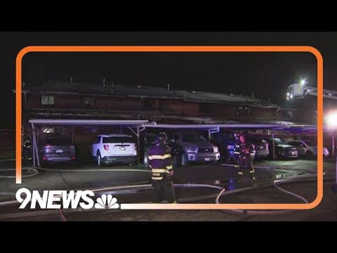 17 people displaced after early morning fire in Denver