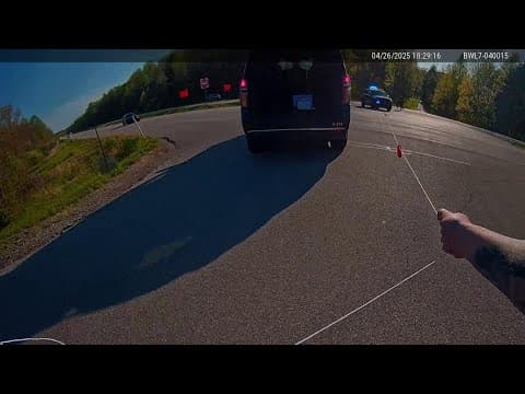 Bodycam video released of Mooresville police officer struck by car during chase in Morgan County