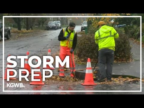 Crews spend weekend clearing storm drains