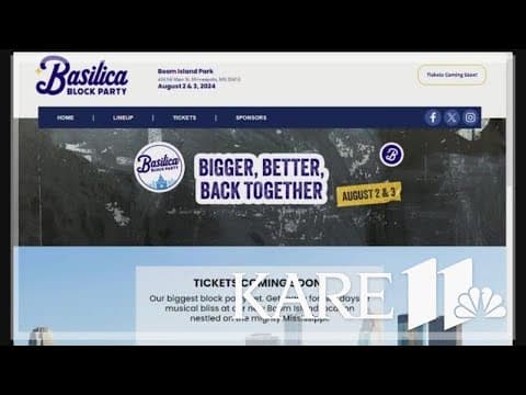 Basilica Block Party officially back in 2024, with a new location