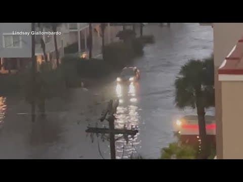 Debby continues moving through East Coast