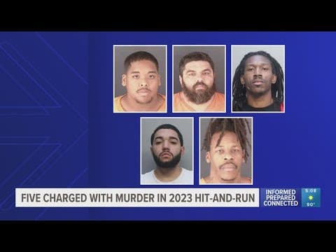 5 charged with murder in 2023 hit-and-run in Sarasota