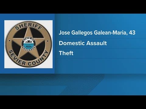 SCSO: Man charged after brief standoff with Sevier County SWAT units