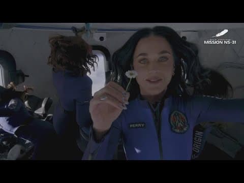 Katy Perry, Gayle King land safely after first all-female spaceflight since 1963