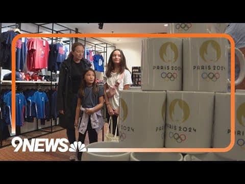 Fans in Paris rush for Olympic souvenirs