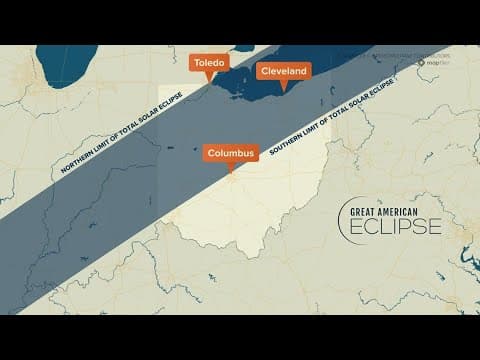 Total Solar Eclipse - April 8, 2024 | How to watch safely, path of totality in Ohio