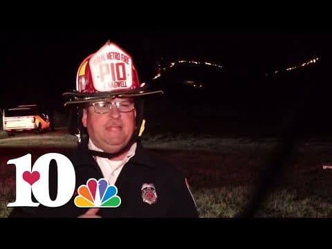 Rural Metro crews responding to 3-acre brush fire in Halls Crossroads area, no structures threatened