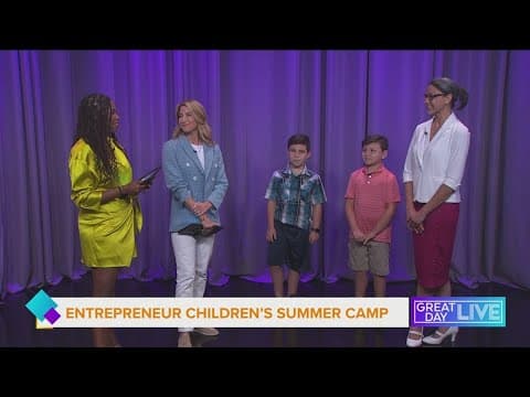 Summer camp for young entrepreneurs