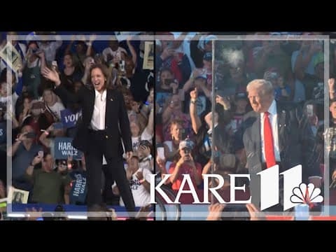 NBC News poll finds Harris and Trump neck and neck weeks before Election Day