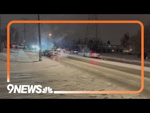 150 crashes in the Denver metro area during overnight icy conditions