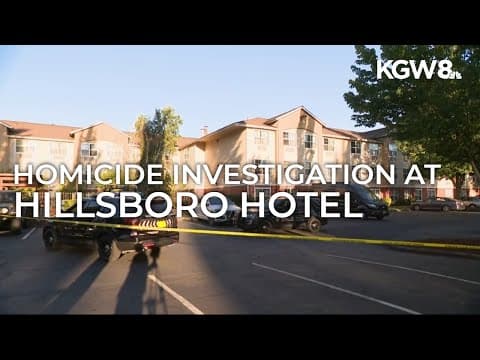 Suspect arrested after deadly shooting at Hillsboro hotel