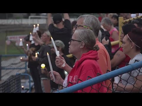 Vigil for man killed during Trump rally
