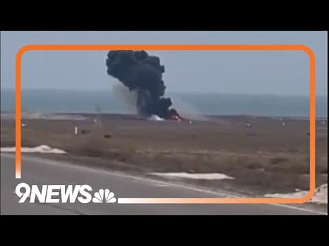 Investigation shows 'external interference' before Azerbaijan Airlines crash in Kazakhstan