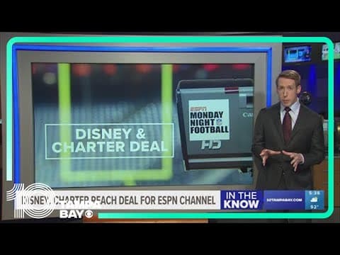 Disney, Charter reach deal to end cable blackout