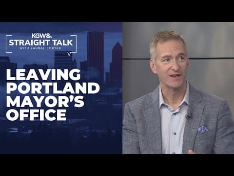 Ted Wheeler to leave Portland Mayor’s office after 8 years