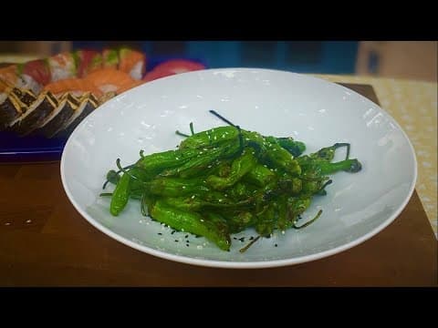Blistered Shishito Peppers recipe | Cooking with Styles